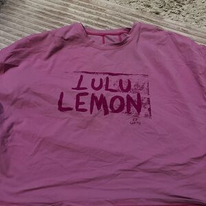 lululemon athletica Pink Crop Top